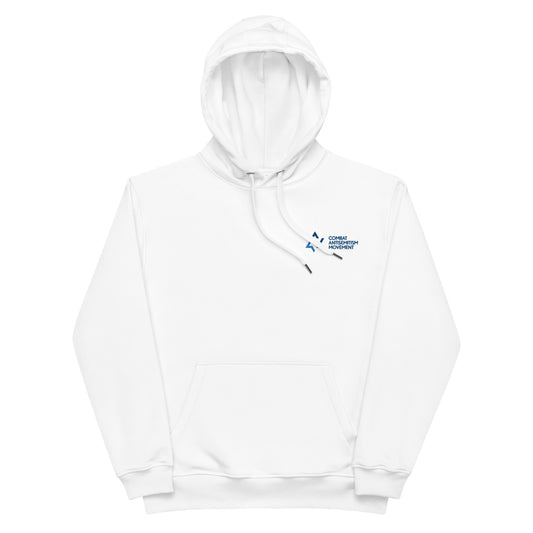 CAM Premium Embroidered Hoodie (White)